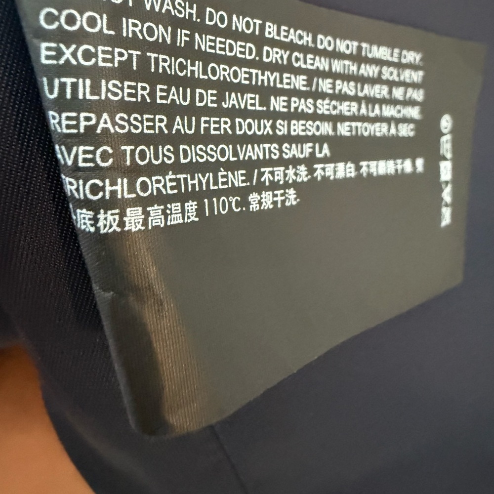 Theory Notched Lapel Open Buttonless Structured B… - image 6